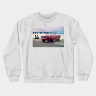 Ford Mustang Convert -66 Crewneck Sweatshirt